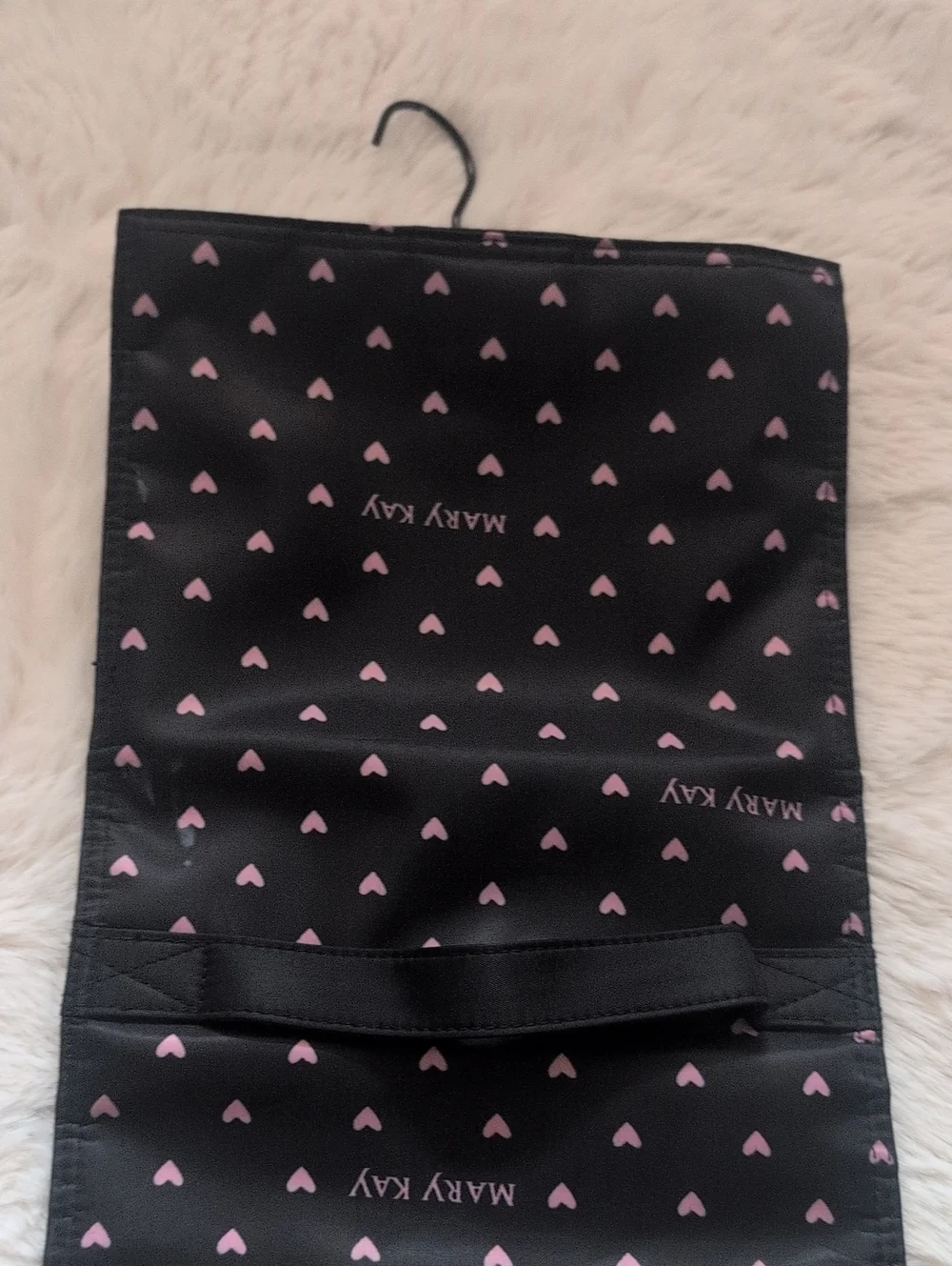Mary Kay Pink & Black Hanging Cosmetic Organizer